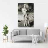 Marilyn Monroe Naked Canvas USA Model Wall Artwork Hangings