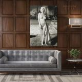 Marilyn Monroe Naked Canvas USA Model Wall Artwork Hangings - Image 7