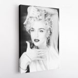 Modanna 80s Albums Art Work Collage Print Poster in Canvas, Rolled Canvas - Image 5