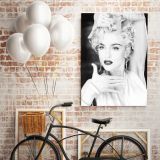 Modanna 80s Albums Art Work Collage Print Poster in Canvas, Rolled Canvas - Image 6