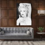 Modanna 80s Albums Art Work Collage Print Poster in Canvas, Rolled Canvas - Image 7