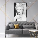 Modanna 80s Albums Art Work Collage Print Poster in Canvas, Rolled Canvas - Image 4