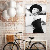 Madonna Pop Singer Art Modanna 80s Albums Print Poster in Canvas - Image 6