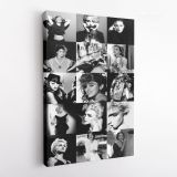 Modanna 80s Amazing Albums Collage Print Poster in Canvas Rolled Canvas - Image 5
