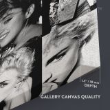 Modanna 80s Amazing Albums Collage Print Poster in Canvas Rolled Canvas - Image 8