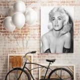 Young Modanna Sexy Print Poster in Canvas, Rolled Canvas - Image 6