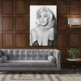 Young Modanna Sexy Print Poster in Canvas, Rolled Canvas - Image 7
