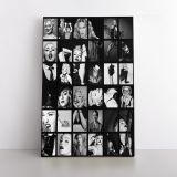Modanna 80s Albums Collage Print Poster in Canvas Rolled Canvas - Image 2