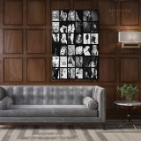 Modanna 80s Albums Collage Print Poster in Canvas Rolled Canvas - Image 6