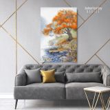 Spring Tree Watercolor Canvas Wall Art - Image 7