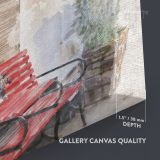 Watercolor Painting City Canvas Wall Art - Image 7