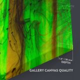 Abstract Canvas Acrylic Colors And Ink In Water Canvas Wall Art - Image 8