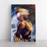 Miss Marvel Fantasy Art & Abstract Canvas Wall Art - Image 2