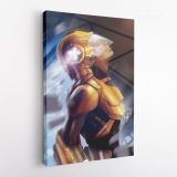 Miss Marvel Fantasy Art & Abstract Canvas Wall Art - Image 4