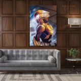 Miss Marvel Fantasy Art & Abstract Canvas Wall Art - Image 6