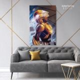 Miss Marvel Fantasy Art & Abstract Canvas Wall Art - Image 7