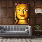 Eye of Lord Maitreya Buddha Modern Canvas Wall Art - Image 4