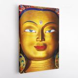 Eye of Lord Maitreya Buddha Modern Canvas Wall Art - Image 6