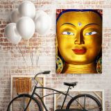 Eye of Lord Maitreya Buddha Modern Canvas Wall Art - Image 7