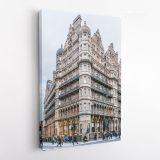 Portrait Russell Square Park in London England Canvas Wall Art
