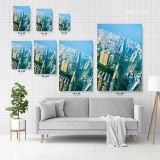 Birds-eye view Portrait Canvas Wall Art - Image 4