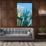 Birds-eye view Portrait Canvas Wall Art - Image 5