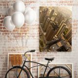 Portrait Photography City Building Background Canvas Wall Art - Image 3