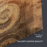 Portrait Modern Canvas Photography Clock Building Canvas Wall Art - Image 7