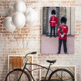 Royal Guard at Buckingham Palace Portrait Canvas Wall Art - Image 6