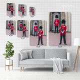 Royal Guard at Buckingham Palace Portrait Canvas Wall Art - Image 4