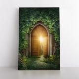 Magic Door Mystic Fairy of Life Enchanted Lights Posters Canvas Wall Art - Image 2