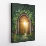 Magic Door Mystic Fairy of Life Enchanted Lights Posters Canvas Wall Art - Image 4