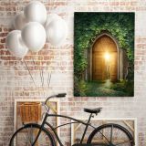 Magic Door Mystic Fairy of Life Enchanted Lights Posters Canvas Wall Art - Image 5