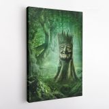 Mystic Fairy Tree of Life Enchanted Posters Canvas Wall Art - Image 4
