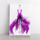 Creative Modern Women Watercolor Painting Posters Canvas Wall Art - Image 2