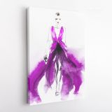 Creative Modern Women Watercolor Painting Posters Canvas Wall Art - Image 4