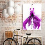 Creative Modern Women Watercolor Painting Posters Canvas Wall Art - Image 5