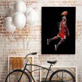 Michael Jordan Poster Basketball Canvas Wall Art - Image 2