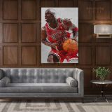 Michael Jordan Basketball Canvas with Frame or Rolled Canvas Kids Gaming Zone for Home Decor - Image 4