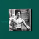 Bruce Lee Poster Martial Arts Dragons Canvas with Frame Home Decoration Canvas - Image 2