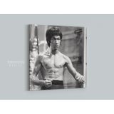 Bruce Lee Poster Martial Arts Dragons Canvas with Frame Home Decoration Canvas - Image 4