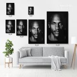 Michael Jordan Basketball Canvas with Frame or Rolled Canvas Kids room Gaming Zone Home Decor - Image 5