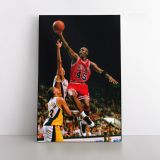 Michael Jordan Basketball Canvas with Frame or Rolled Canvas Kids for Gaming Zone - Image 3