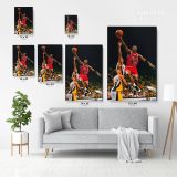 Michael Jordan Basketball Canvas with Frame or Rolled Canvas Kids for Gaming Zone - Image 4
