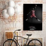 Michael Jordan Basketball Canvas with Frame or Rolled Canvas - Image 7