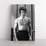 Bruce Lee Poster Martial Art Dragons Canvas with Frame Home Decoration Canvas - Image 2