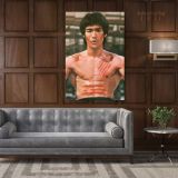 Bruce Lee Poster Martial Art Dragons Framed Canvas Home Decoration Canvas - Image 5