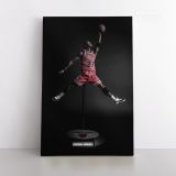 Michael Jordan Basketball Canvas with Frame or Rolled Canvas - Image 2