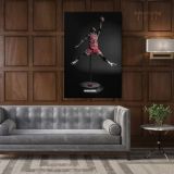 Michael Jordan Basketball Canvas with Frame or Rolled Canvas - Image 4