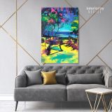Walk to Beech Painting Print Poster Canvas with Frame or Rolled Canvas - Image 6